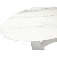Montana Dining Table, White-Furniture - Dining-High Fashion Home