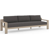 Monterey 106" Outdoor Sofa, Charcoal - Furniture - Sofas - High Fashion Home