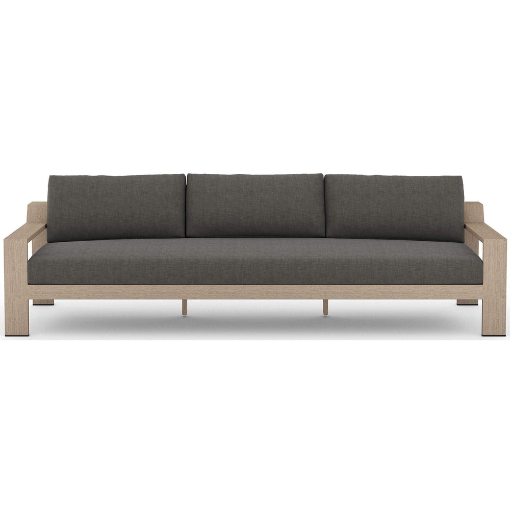 Monterey 106" Outdoor Sofa, Charcoal - Furniture - Sofas - High Fashion Home