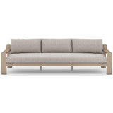 Monterey 106" Outdoor Sofa, Stone Grey - Furniture - Sofas - High Fashion Home