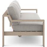 Monterey 106" Outdoor Sofa, Stone Grey - Furniture - Sofas - High Fashion Home
