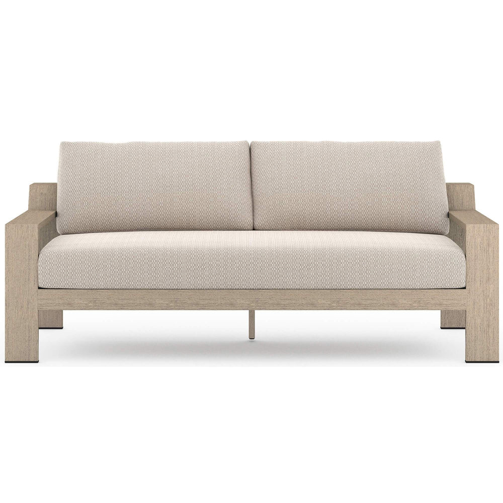 Monterey 74" Outdoor Sofa, Faye Sand - Furniture - Sofas - High Fashion Home
