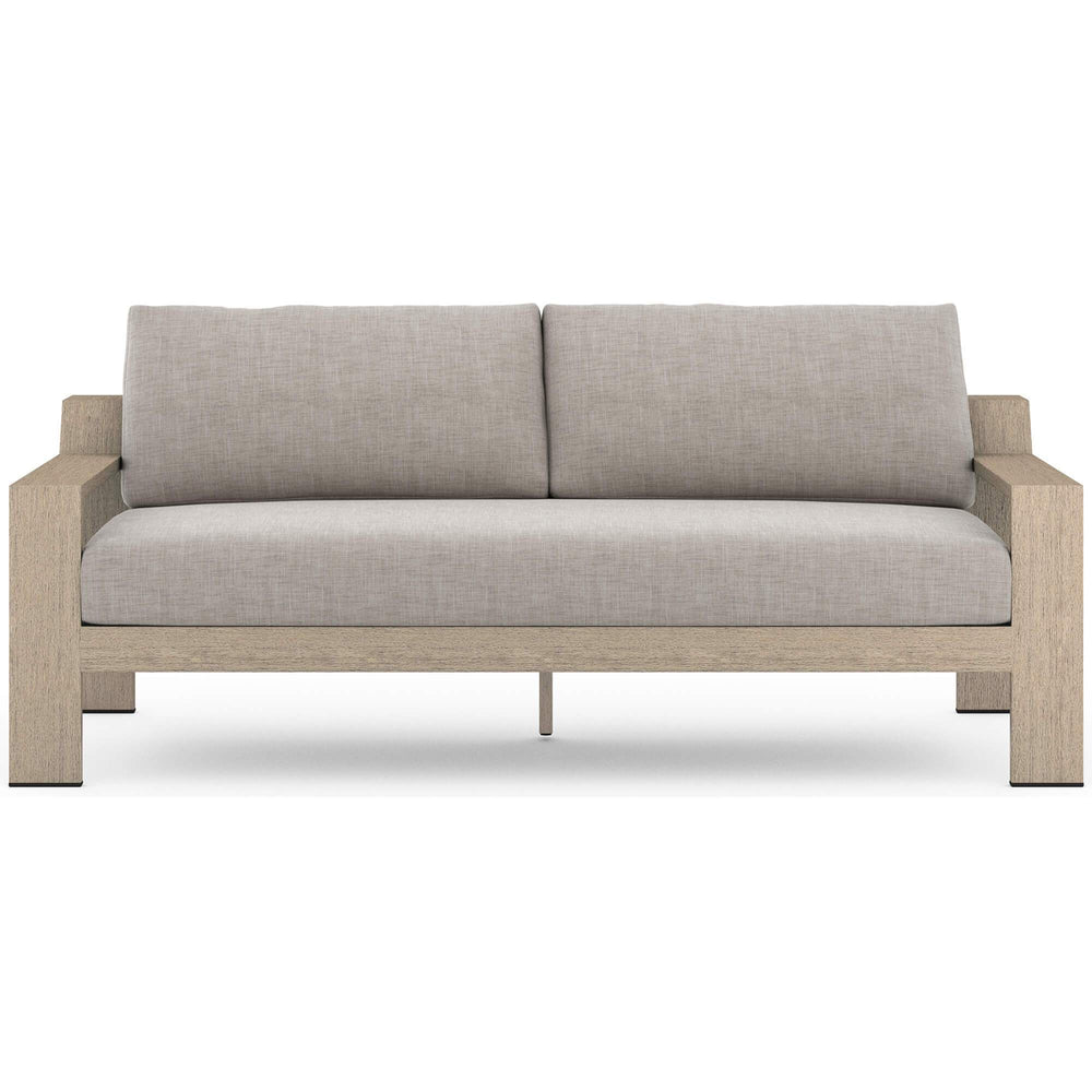 Monterey 74" Outdoor Sofa, Stone Grey - Furniture - Sofas - High Fashion Home