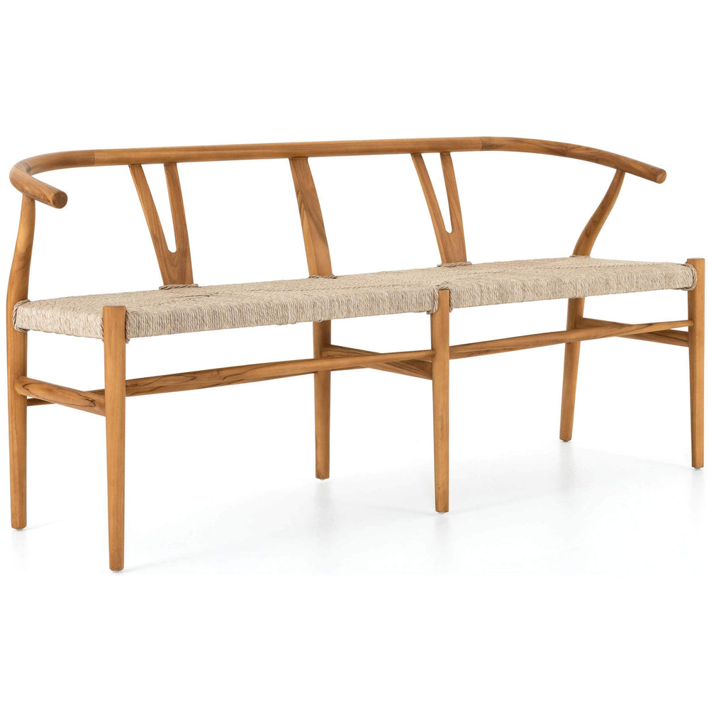 Muestra Dining Bench, Natural-Furniture - Chairs-High Fashion Home