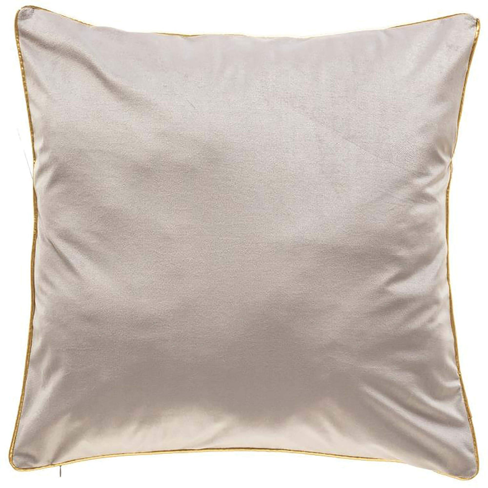 Cloud 9 Noah Pillow, Grey/Gold - Accessories - High Fashion Home