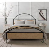 Natalia Bed, Natural-Furniture - Bedroom-High Fashion Home