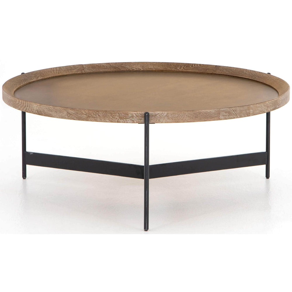 Nathaniel Coffee Table, Light Burnt Oak - Modern Furniture - Coffee Tables - High Fashion Home