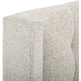 Newhall Bed, Plushtone Linen - Modern Furniture - Beds - High Fashion Home