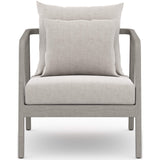 Numa Outdoor Chair, Stone Grey/Weathered Grey - Modern Furniture - Accent Chairs - High Fashion Home