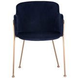 Odesa Arm Chair, Abbington Navy-Furniture - Dining-High Fashion Home