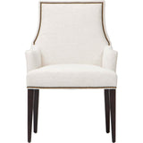 Oliver Arm Chair, Nomad Snow - Furniture - Dining - High Fashion Home