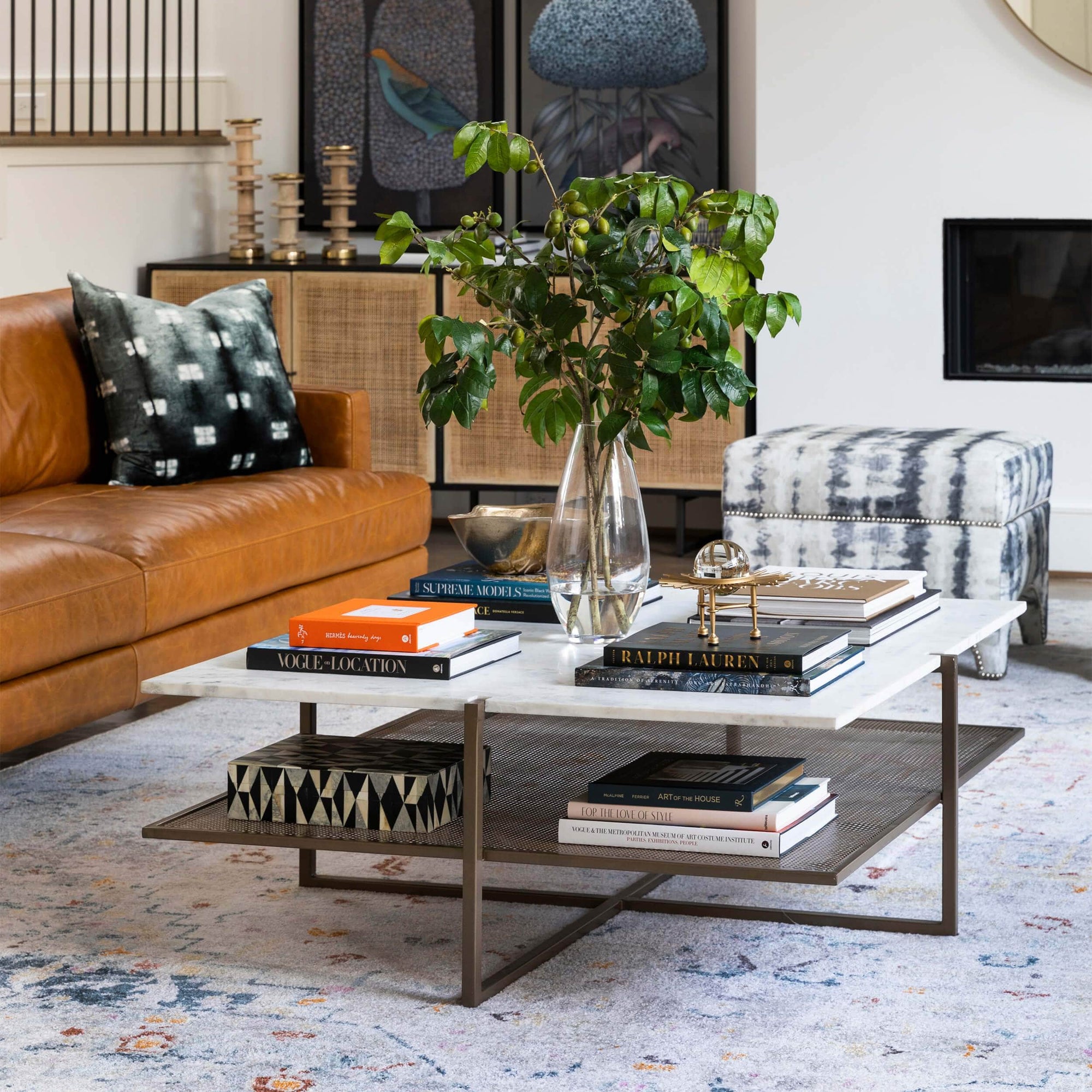 Olivia Square Coffee Table High Fashion Home
