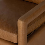 Olson Leather Swivel Chair, Sonoma Butterscotch by Four Hands