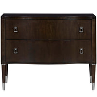 Lillet Nightstand, Merino Shadow-Furniture - Bedroom-High Fashion Home