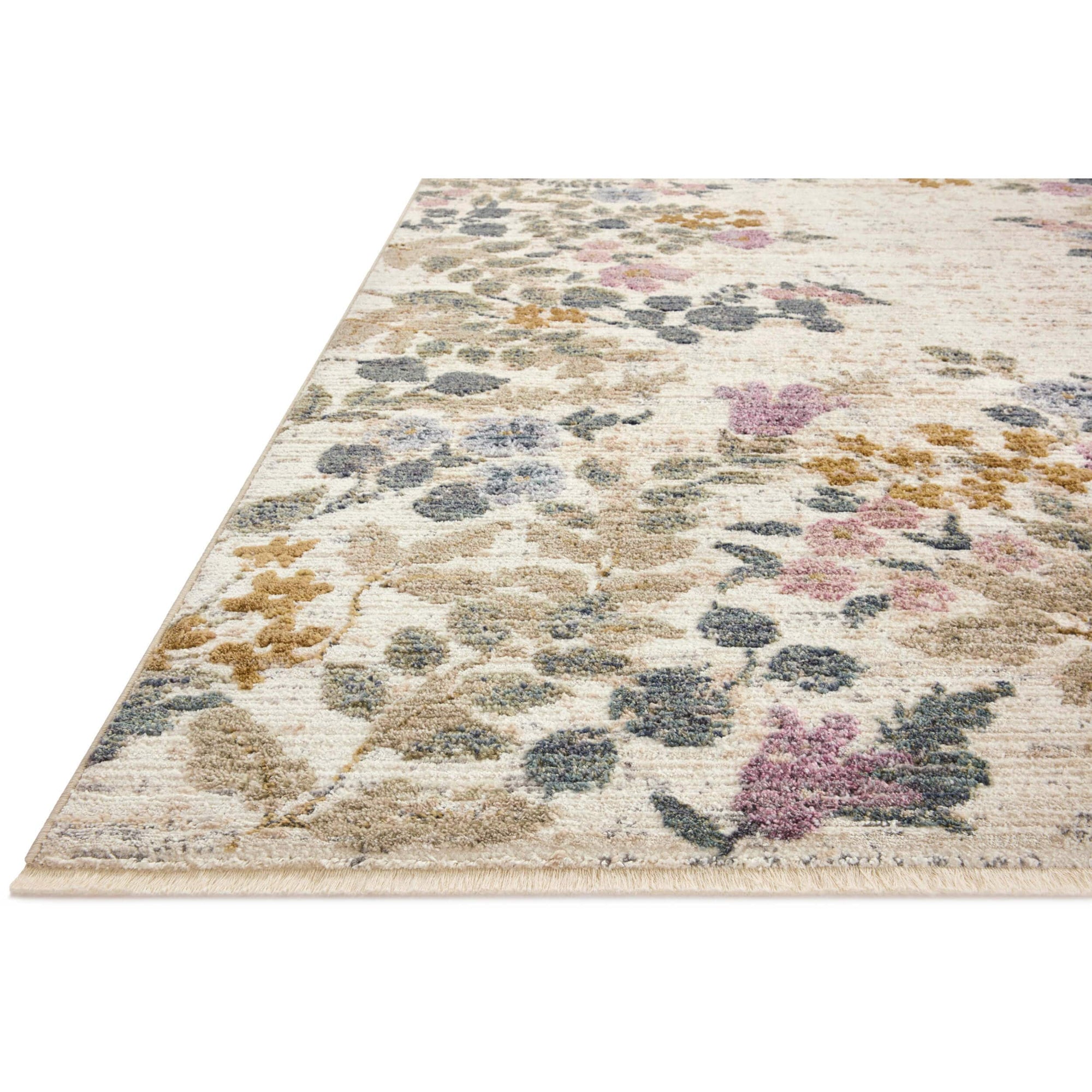 Rifle Paper Co. x Loloi Rug Provence PRO-01, Abbey Ivory – High