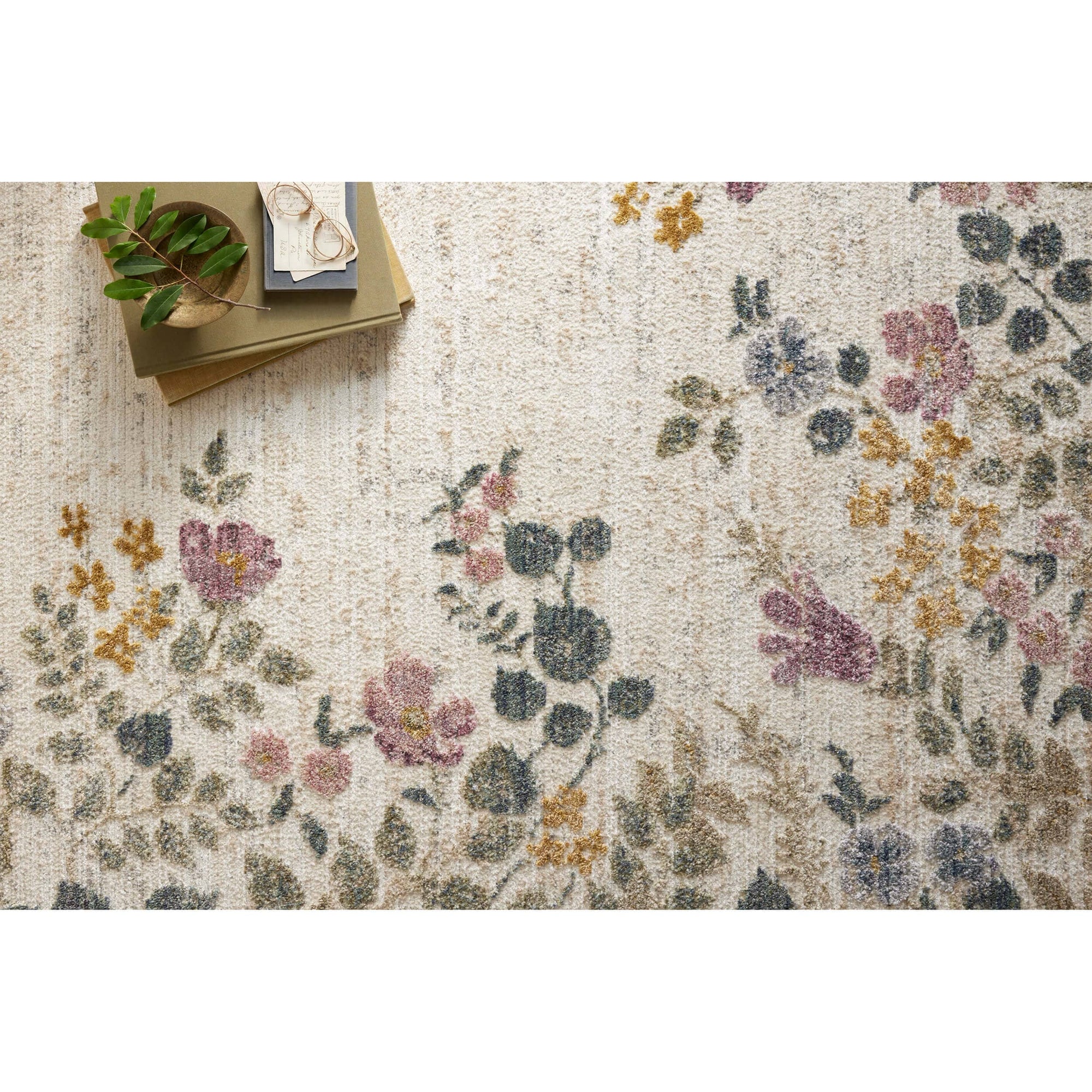 Rifle Paper Co. x Loloi Rug Provence PRO-01, Abbey Ivory – High Fashion ...