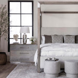 Palma Upholstered Canopy King Bed