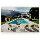 Palms Springs Pool Framed by Slim Aarons by Four Hands