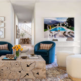Palms Springs Pool Framed by Slim Aarons by Four Hands