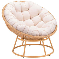 Paz Outdoor Chair, Natural-Furniture - Chairs-High Fashion Home