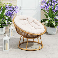 Paz Outdoor Chair, Natural-Furniture - Chairs-High Fashion Home