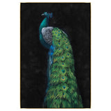 Peacock Framed - Accessories Artwork - High Fashion Home
