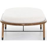 Petra 62" Ottoman, Knoll Natural-Furniture - Accent Tables-High Fashion Home