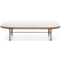 Petra 62" Ottoman, Knoll Natural-Furniture - Accent Tables-High Fashion Home