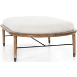 Petra 62" Ottoman, Knoll Natural-Furniture - Accent Tables-High Fashion Home