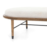 Petra 62" Ottoman, Knoll Natural-Furniture - Accent Tables-High Fashion Home