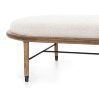 Petra 62" Ottoman, Knoll Natural-Furniture - Accent Tables-High Fashion Home
