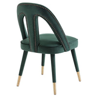 Petra Side Chair, Forest Green - Furniture - Dining - High Fashion Home