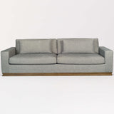 Peyton Sofa, Woven Cobalt-Furniture - Sofas-High Fashion Home