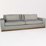 Peyton Sofa, Woven Cobalt-Furniture - Sofas-High Fashion Home