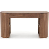 Pilar Desk, Caramel Brown - Furniture - Office - High Fashion Home