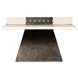 Ping Pong Table, Bleached Guanacaste-Furniture - Accent Tables-High Fashion Home