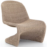 Portia Outdoor Chair, Vintage White - Modern Furniture - Accent Chairs - High Fashion Home