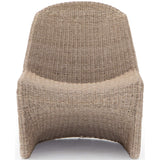Portia Outdoor Chair, Vintage White - Modern Furniture - Accent Chairs - High Fashion Home