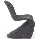 Portia Outdoor Dining Chair, Vintage Charcoal - Furniture - Dining - High Fashion Home