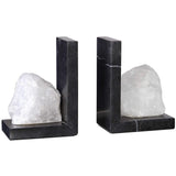 Quartz Bookends, Set of 2 - Accessories - High Fashion Home