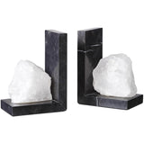 Quartz Bookends, Set of 2 - Accessories - High Fashion Home