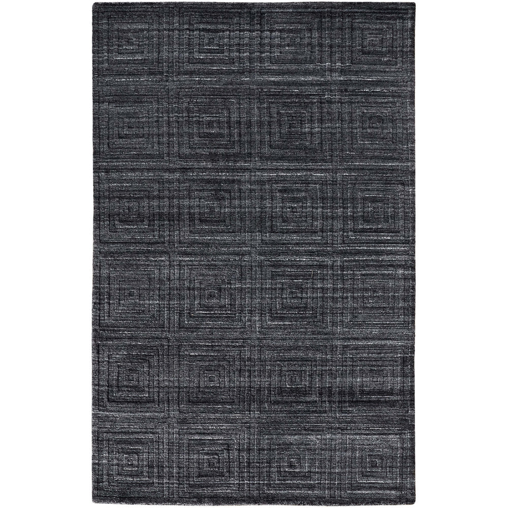 Feizy Rug Redford 8670F, Charcoal-Rugs1-High Fashion Home