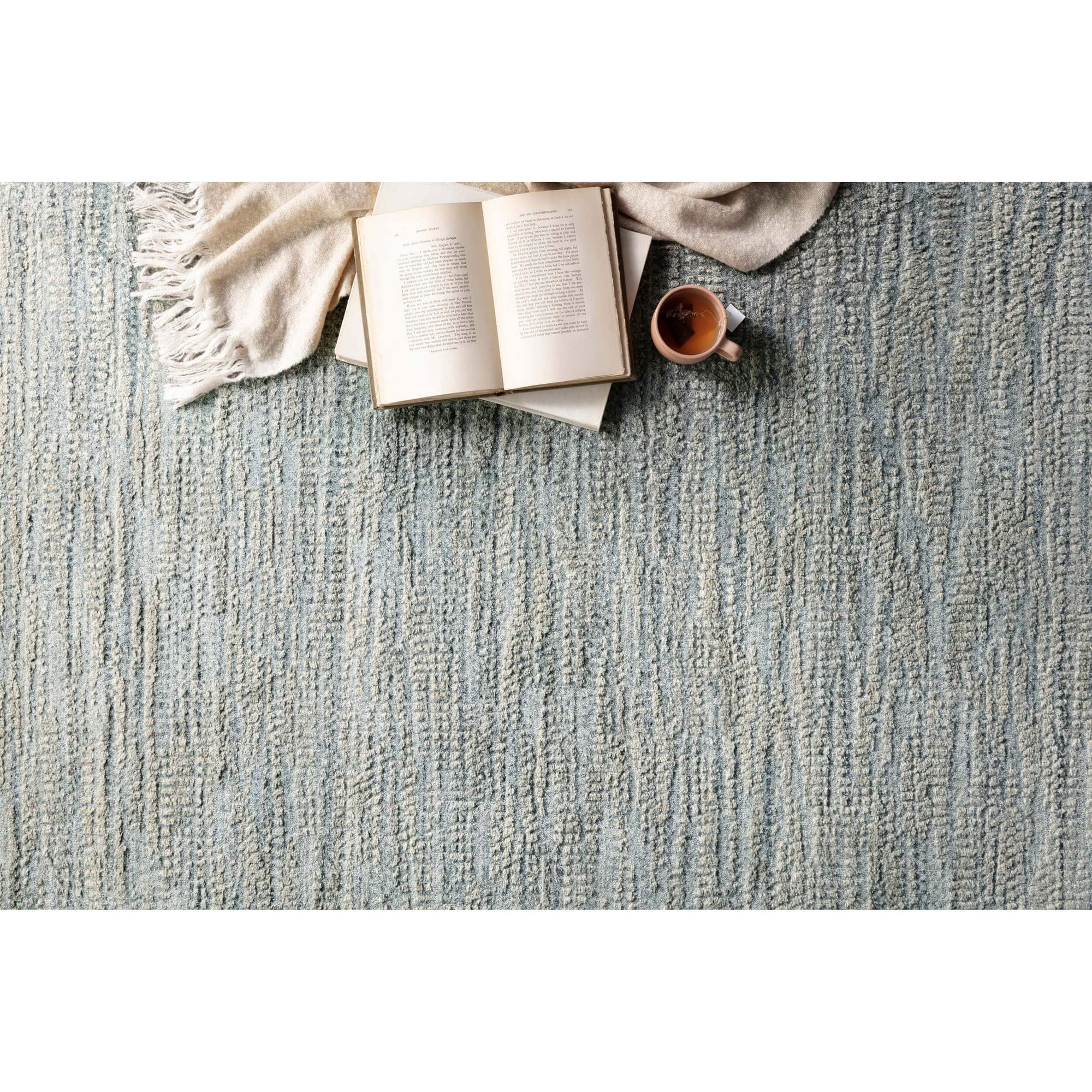 Rob Singer Rugs Loloi Rug Robin ROB-01, Mist – High Fashion Home