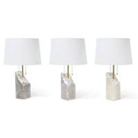 Raw Alabaster Table Lamp