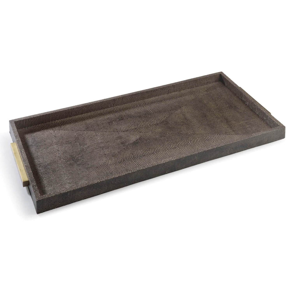 Shagreen Boutique Tray, Rectangle - Accessories - High Fashion Home