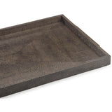 Shagreen Boutique Tray, Rectangle - Accessories - High Fashion Home