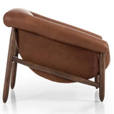 Reggie Leather Chair, Heirloom Sienna-Furniture - Chairs-High Fashion Home