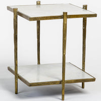 Ren End Table, Cloud-Furniture - Accent Tables-High Fashion Home