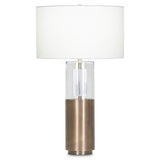 Riley Table Lamp, Off-White Linen Shade