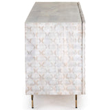 Rio Media Console, Whitewash by Four Hands